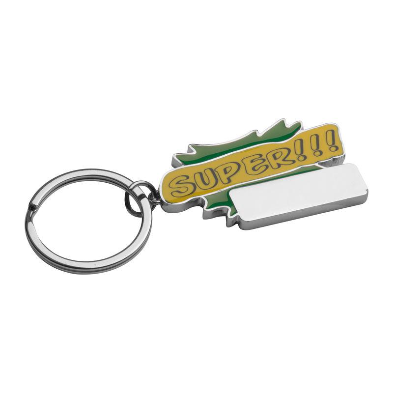 Breloc ”Super!!!” Verde