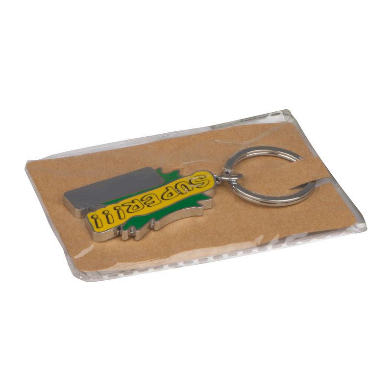 Breloc ”Super!!!” Verde