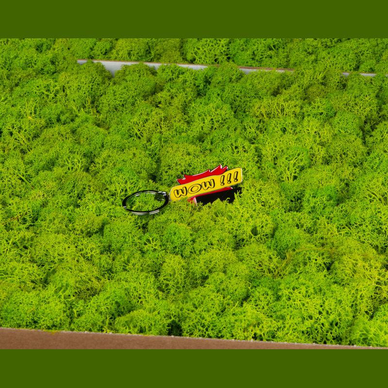 Breloc ”Wow!!!” Roșu