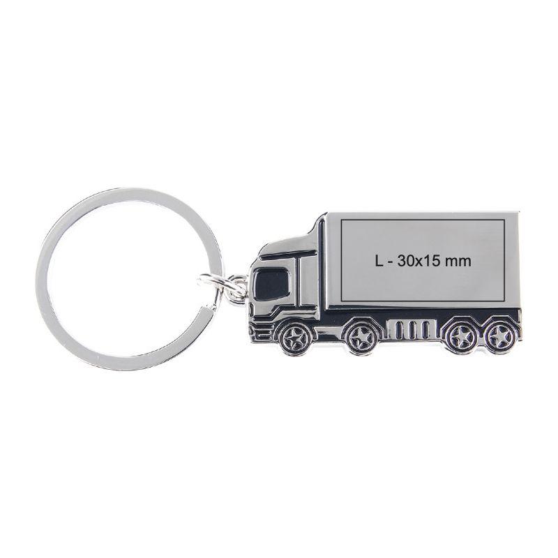 Breloc cu formă de camion Gri