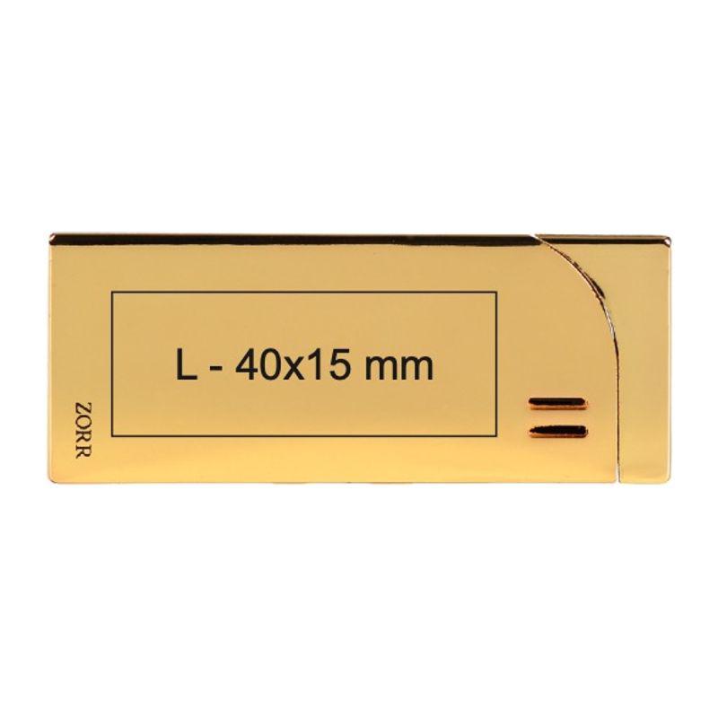 Brichetă ”Lingou de aur” Galben