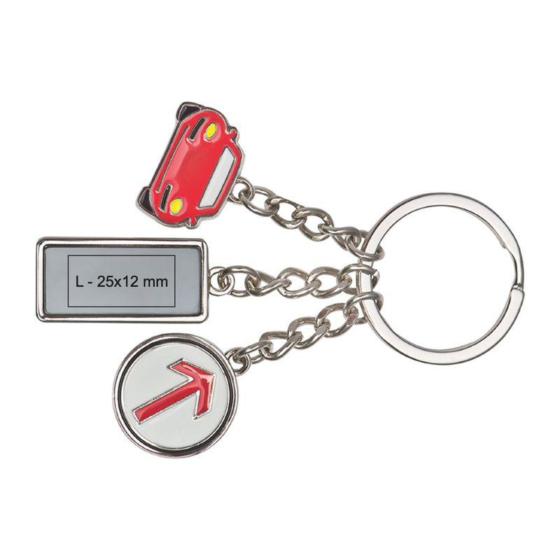 Breloc metalic cu accesorii Automobile