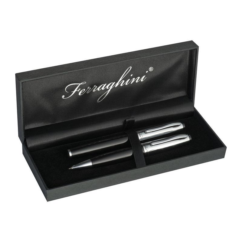 Set de scris Ferraghini Negru
