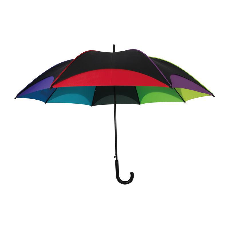 Umbrelă Rainbow Negru