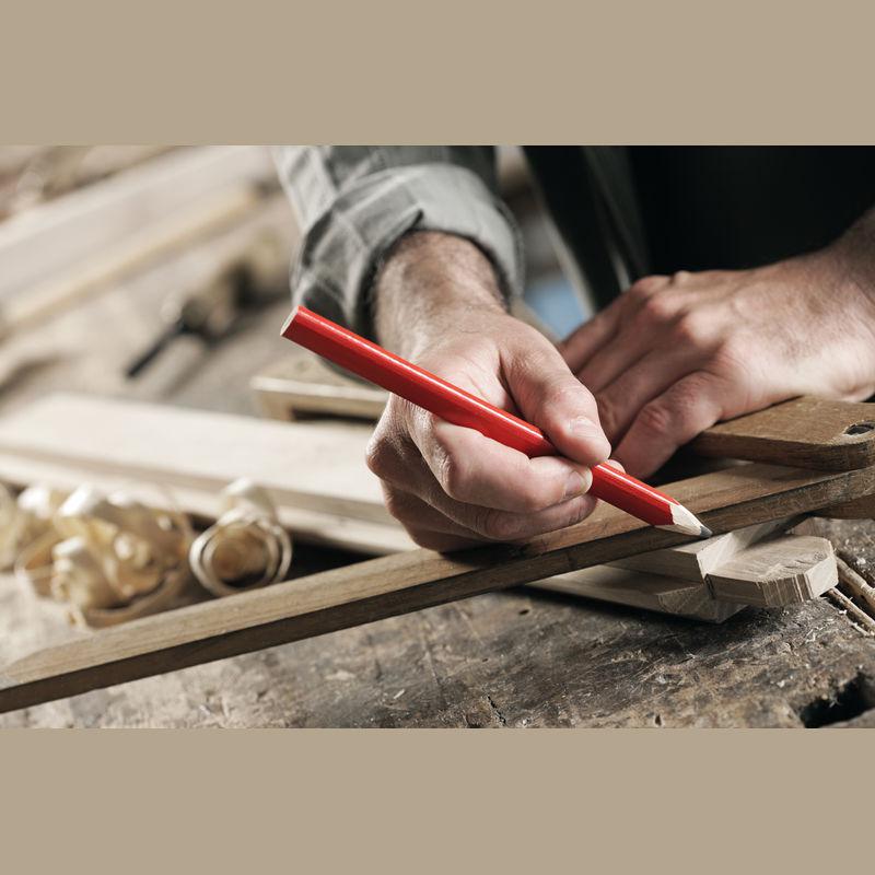 Creion tâmplar Roșu