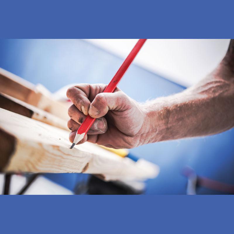 Creion tâmplar Roșu