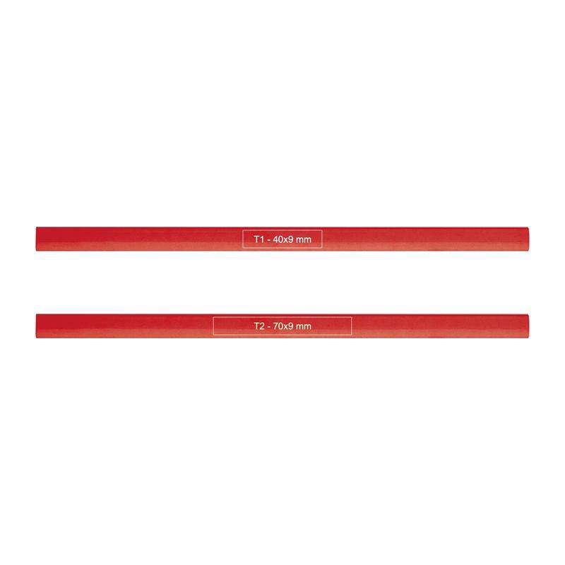 Creion tâmplar Roșu