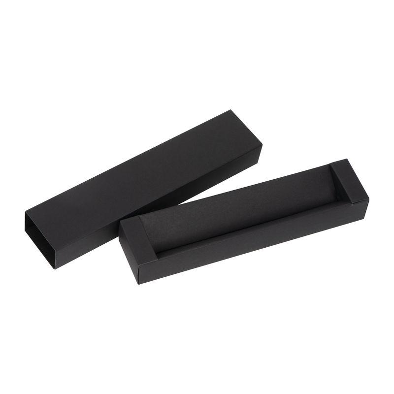Etui din carton pentru 1 pix Negru