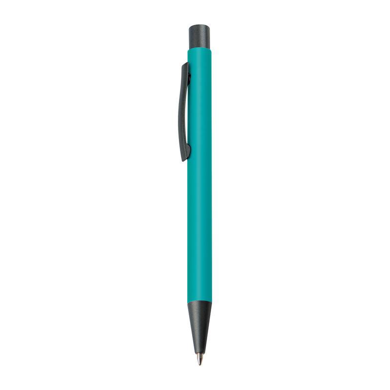 Pix plastic cu clip metalic Turquoise