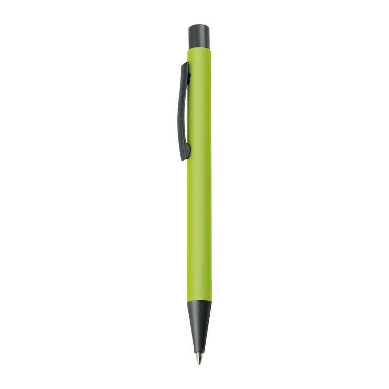 Pix plastic cu clip metalic LIght Green