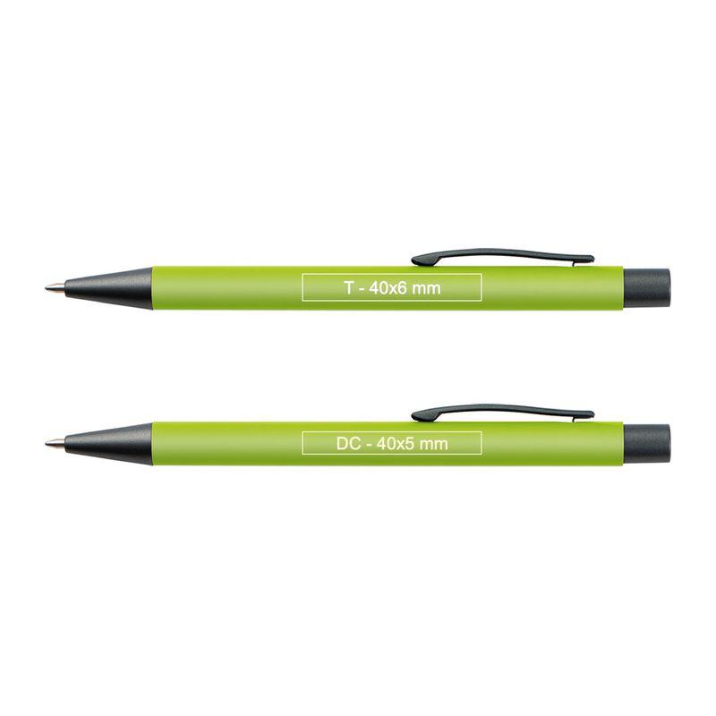 Pix plastic cu clip metalic LIght Green