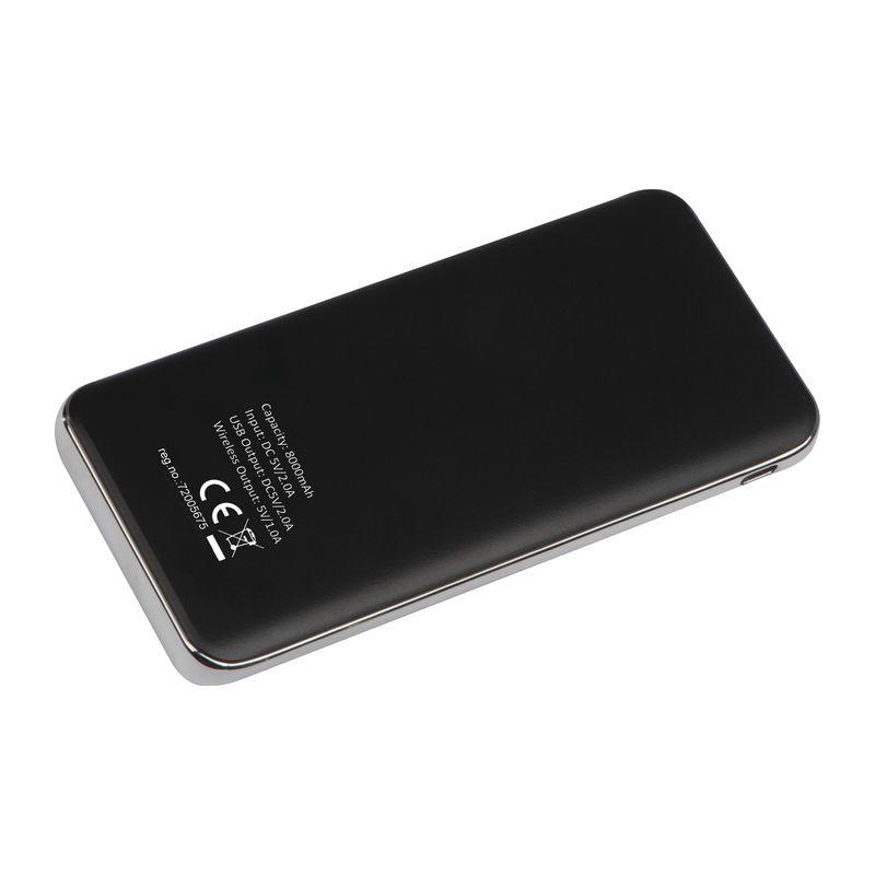Powerbank wireless 8000 mAh Negru