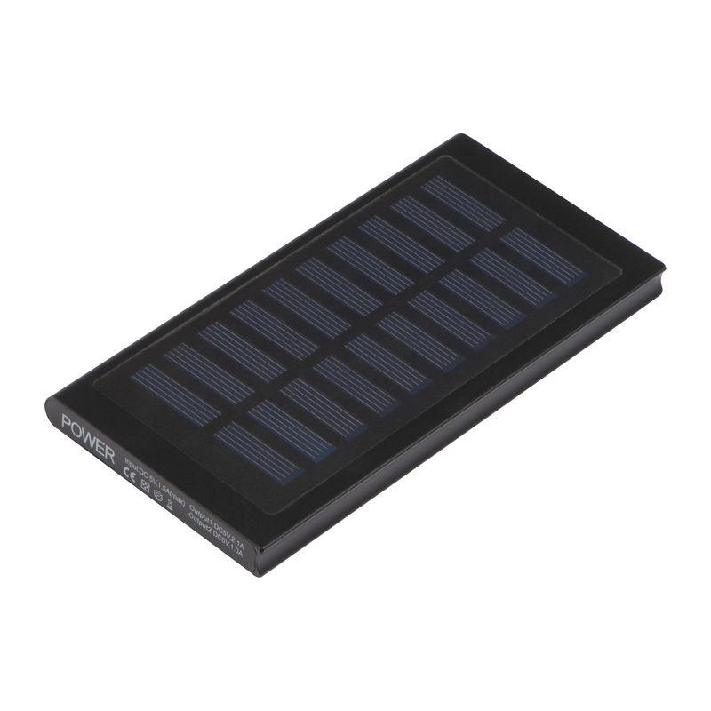 Powerbank solar 8000 mAh Negru