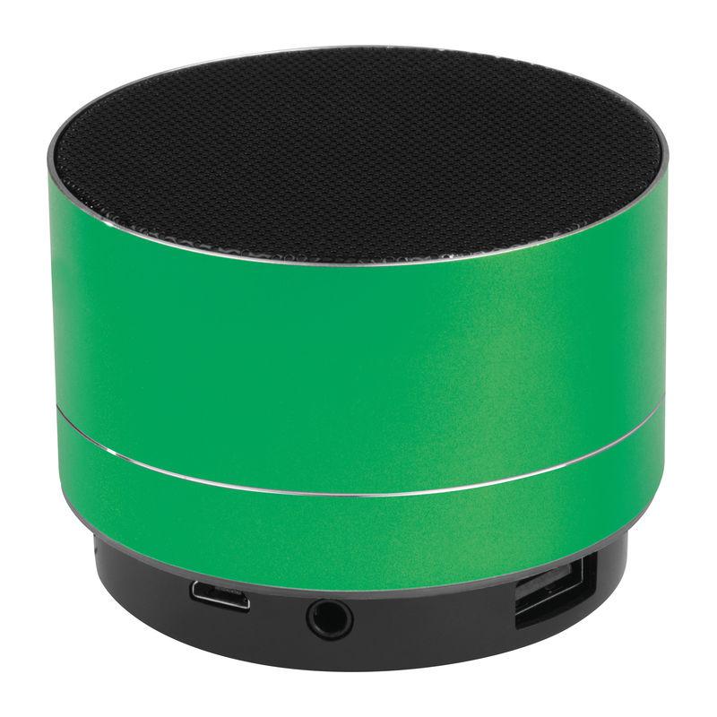 Boxă bluetooth din aluminiu Verde