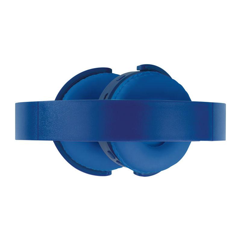 Căști bluetooth cu plăcuță metalică  Orion Navy Blue
