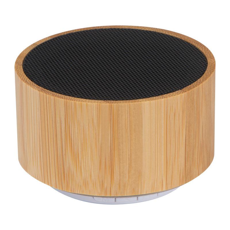 Boxă bluetooth cu înveliş din bambus Beige