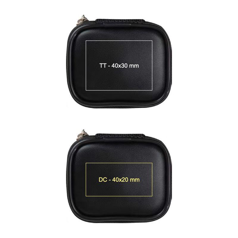 Adaptor de călătorie cauciucat Negru