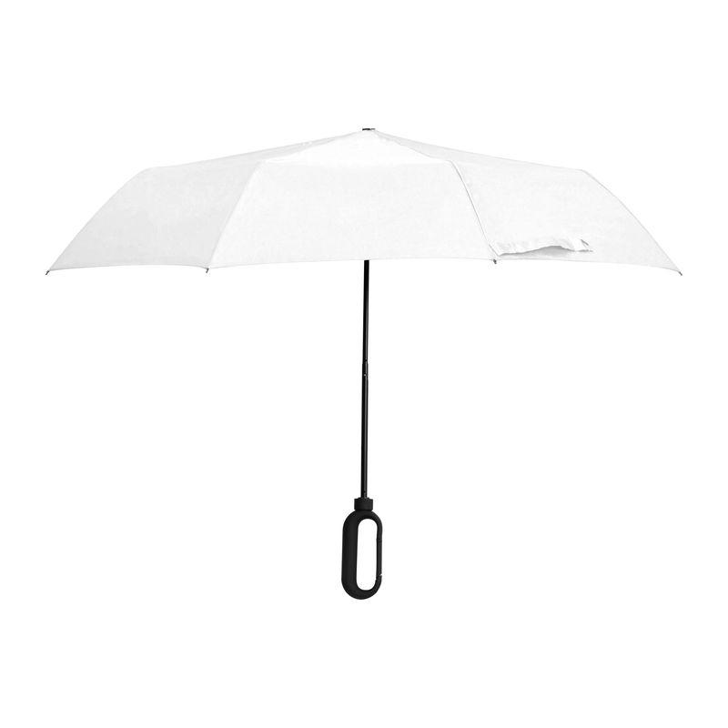 Umbrelă automată cu mâner în formă de carabină Alb
