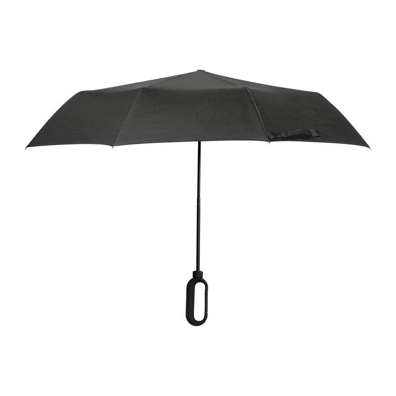 Umbrelă automată cu mâner în formă de carabină Negru