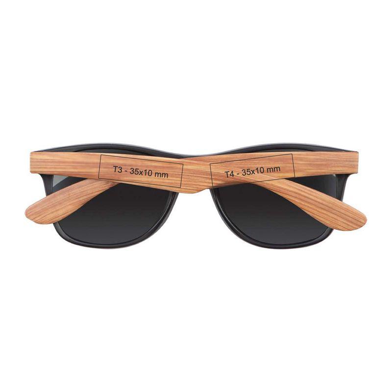 Ochelari de soare cu lentile negre Beige
