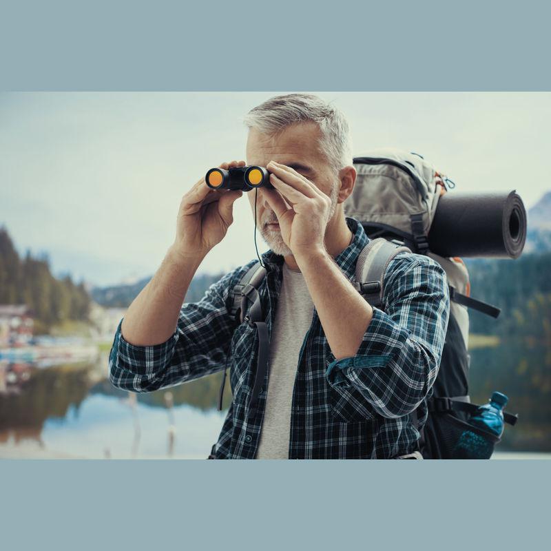 Binoclu 84 m / 1000 m Negru