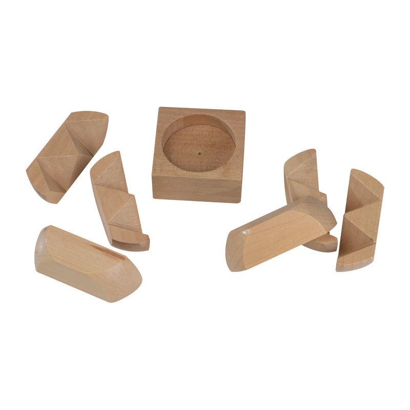 Puzzle din lemn Beige