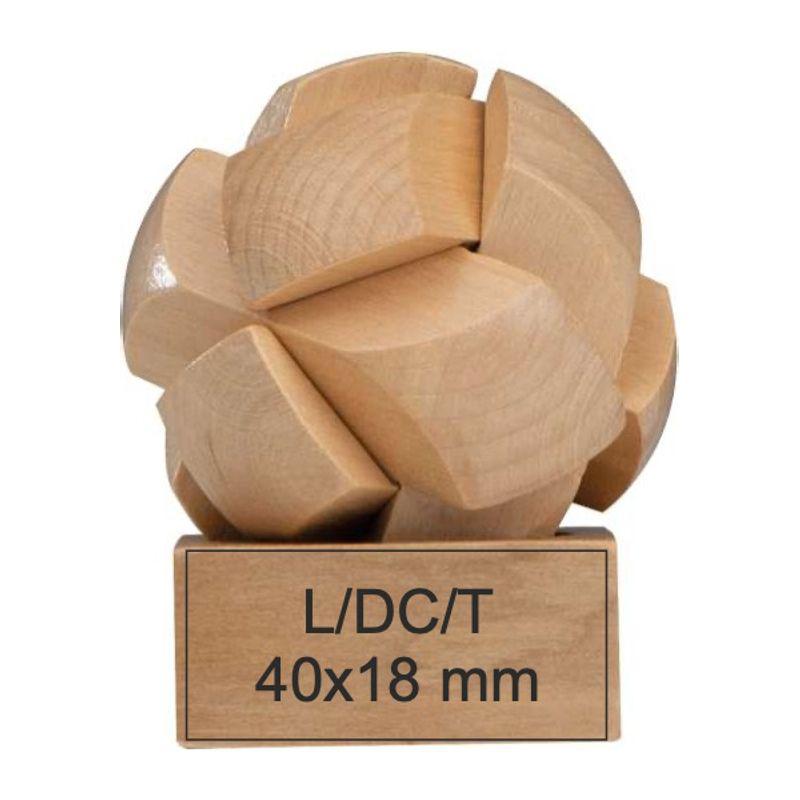 Puzzle din lemn Beige