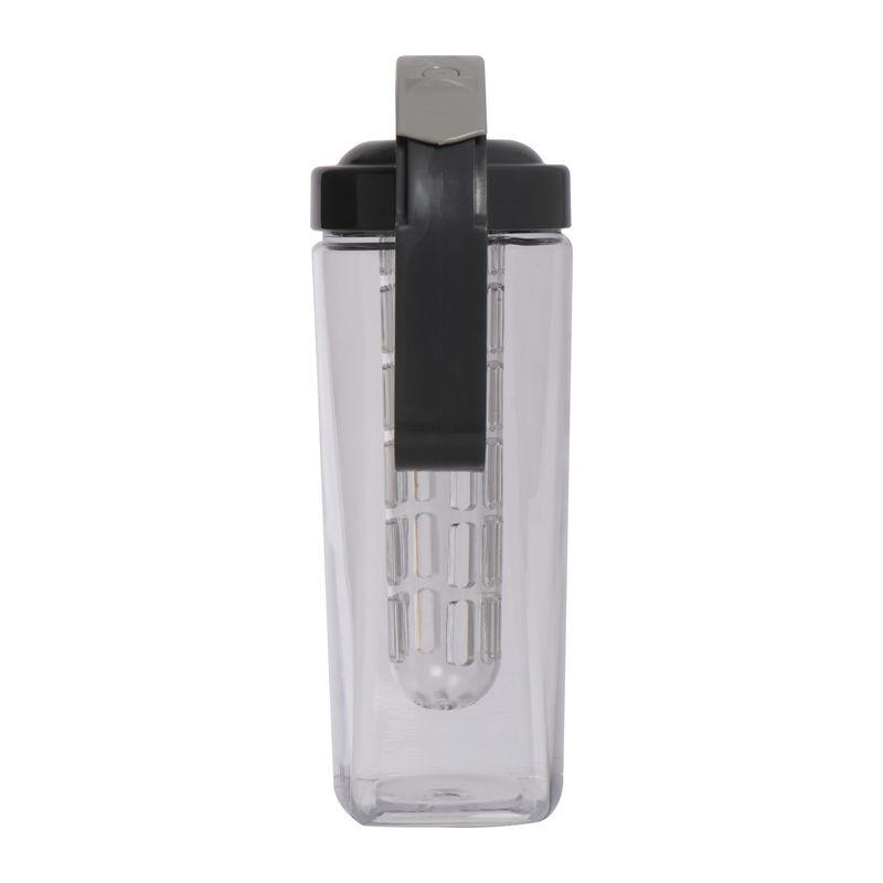 Recipient din plastic cu infuzor pentru fructe 1800 ml Gri-Argintiu