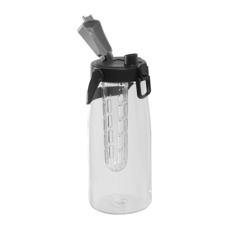 Recipient din plastic cu infuzor pentru fructe 2500 ml Gri-Argintiu