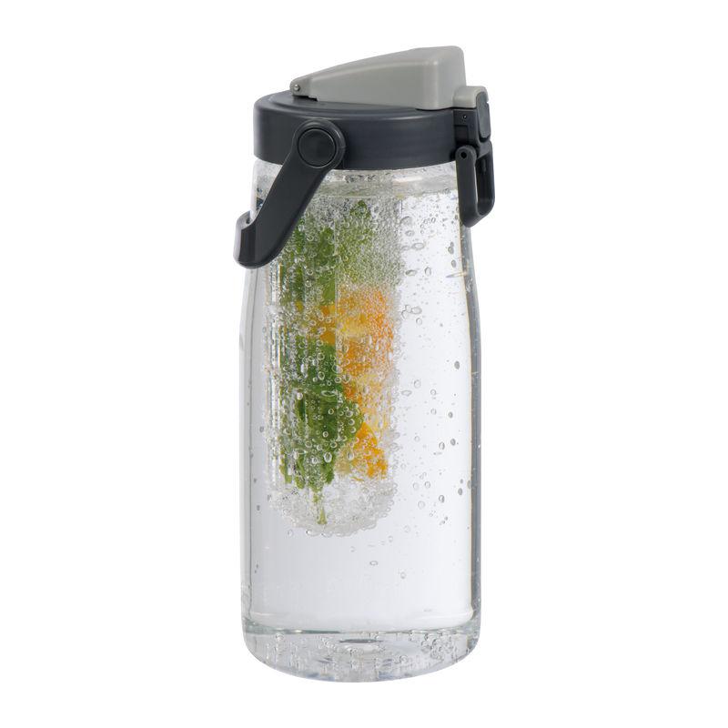 Recipient din plastic cu infuzor pentru fructe 2500 ml Gri-Argintiu