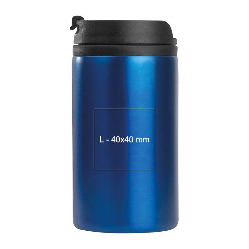Recipient de băut din metal 250 ml Orion Navy Blue