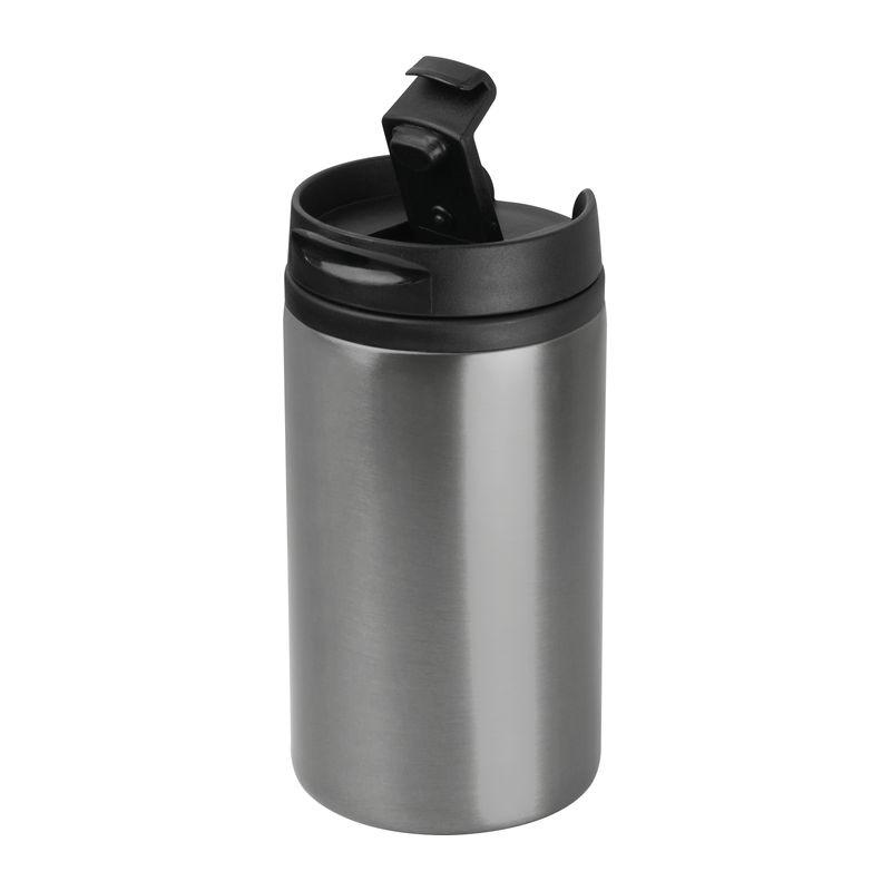 Recipient de băut din metal 250 ml Gri