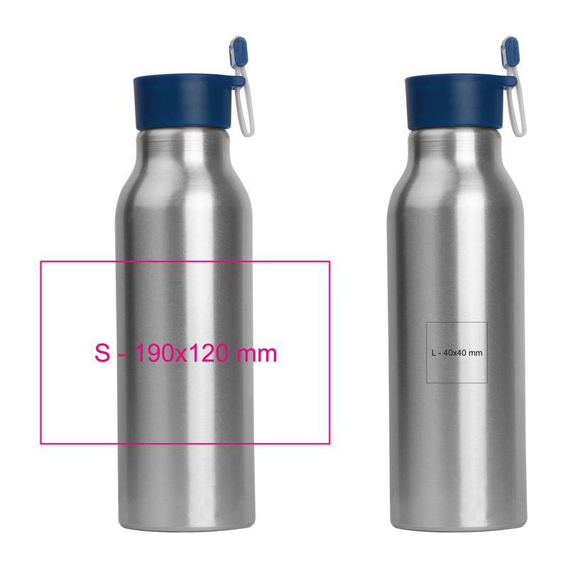 Sticlă metalică de băut Orion Navy Blue