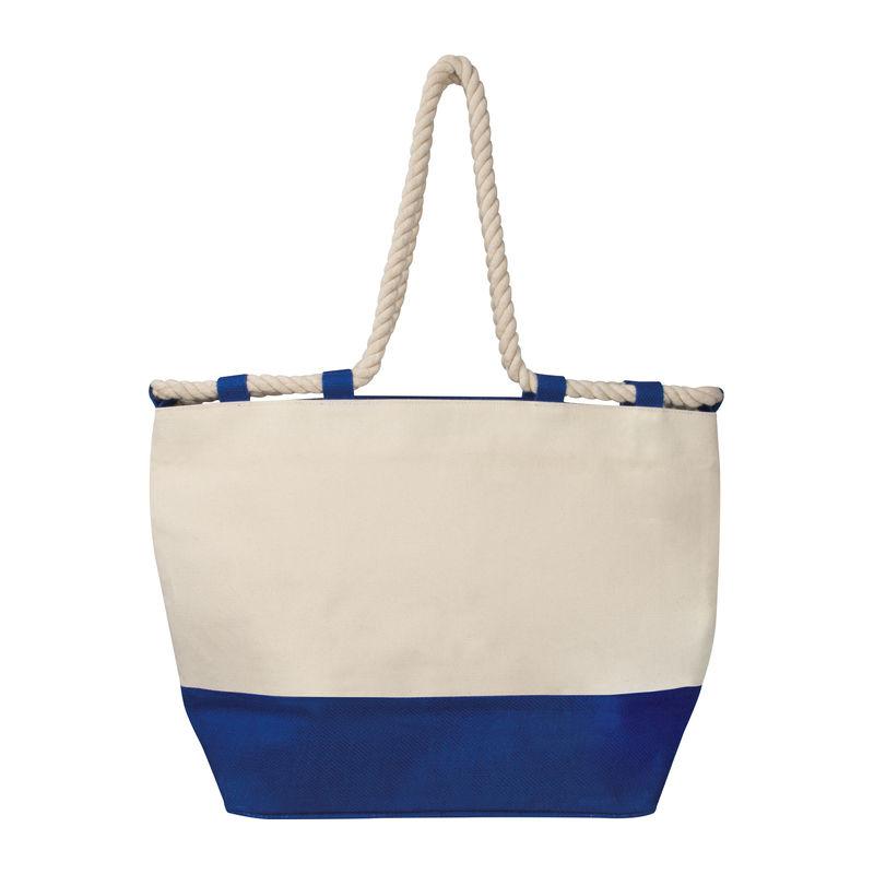 Geantă de plajă din iută Orion Navy Blue