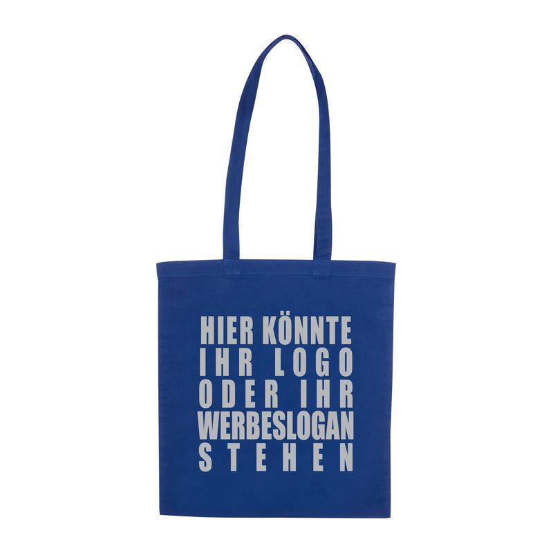 Sacoşă ecologică de cumpărături cu mânere lungi Orion Navy Blue