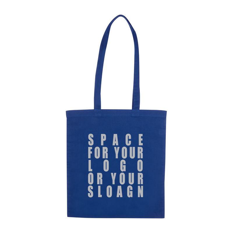 Sacoşă ecologică de cumpărături cu mânere lungi Orion Navy Blue