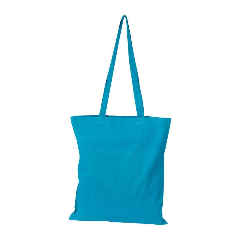 Sacoşă ecologică de cumpărături cu mânere lungi Turquoise