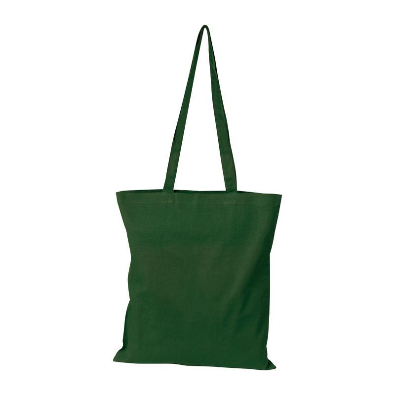 Sacoşă ecologică de cumpărături cu mânere lungi Verde Inchis