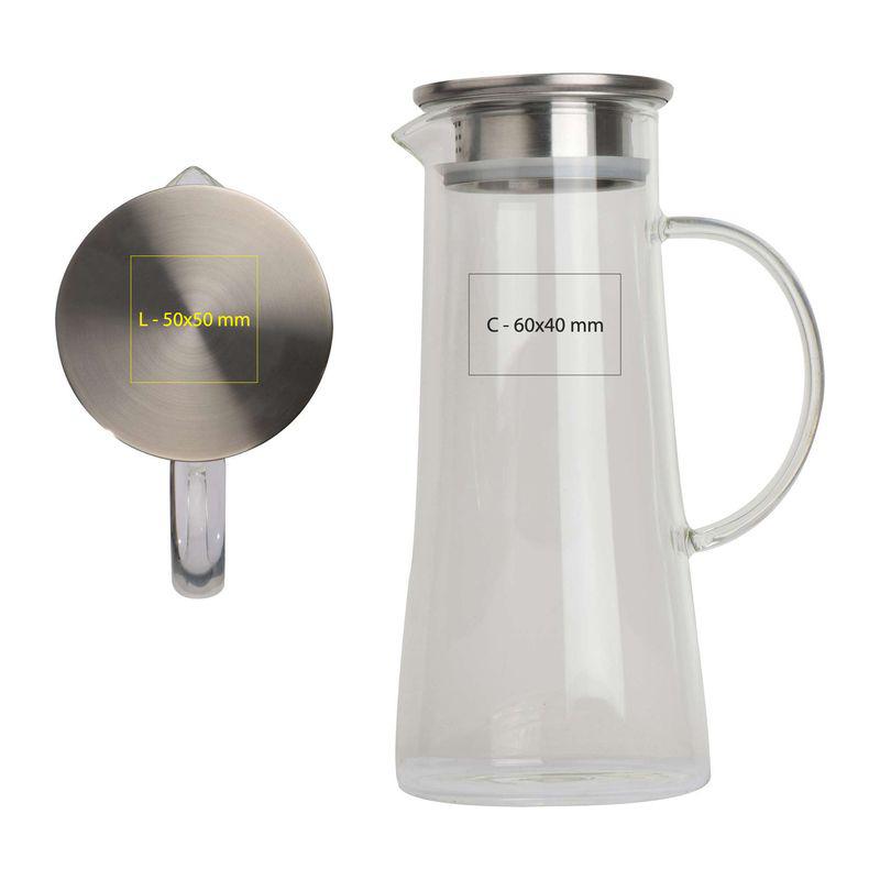 Carafă din sticlă 1400 ml Mixt