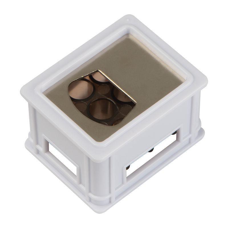 Desfăcător sticlă în formă de navetă de bere Alb