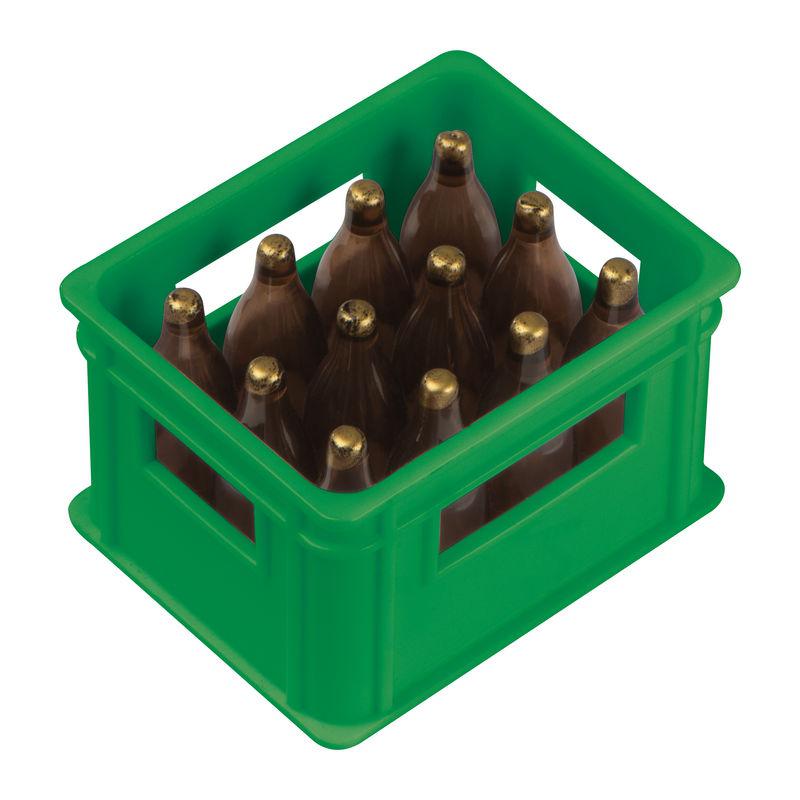 Desfăcător sticlă în formă de navetă de bere Verde