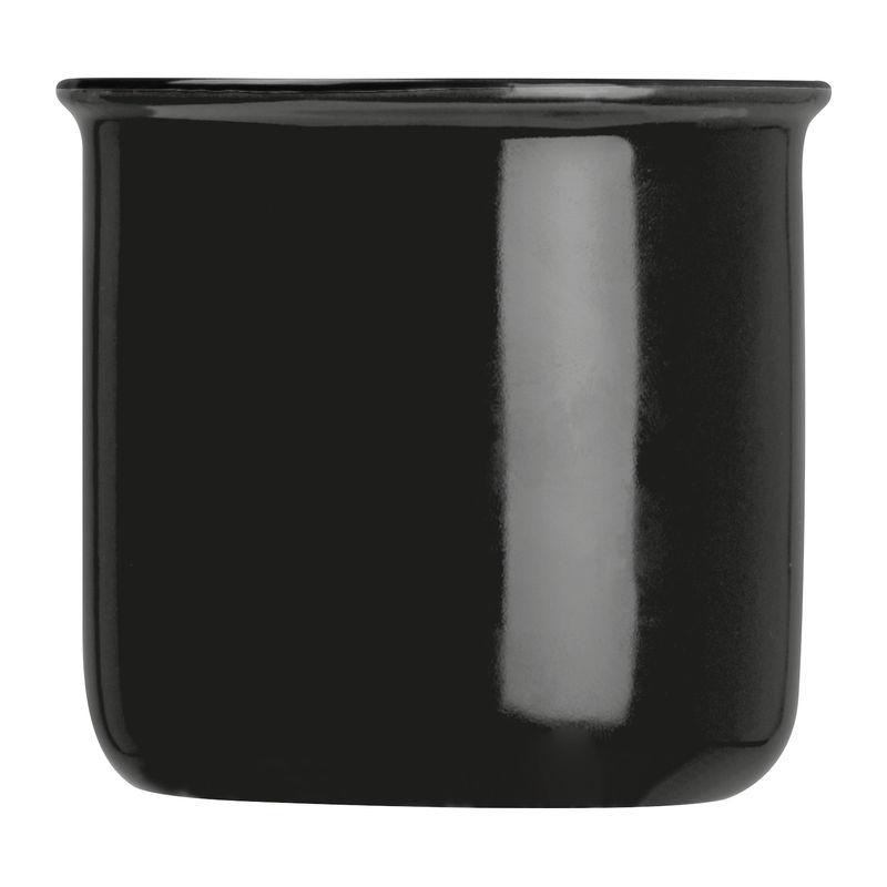 Cană ceramică 350 ml Retro Negru