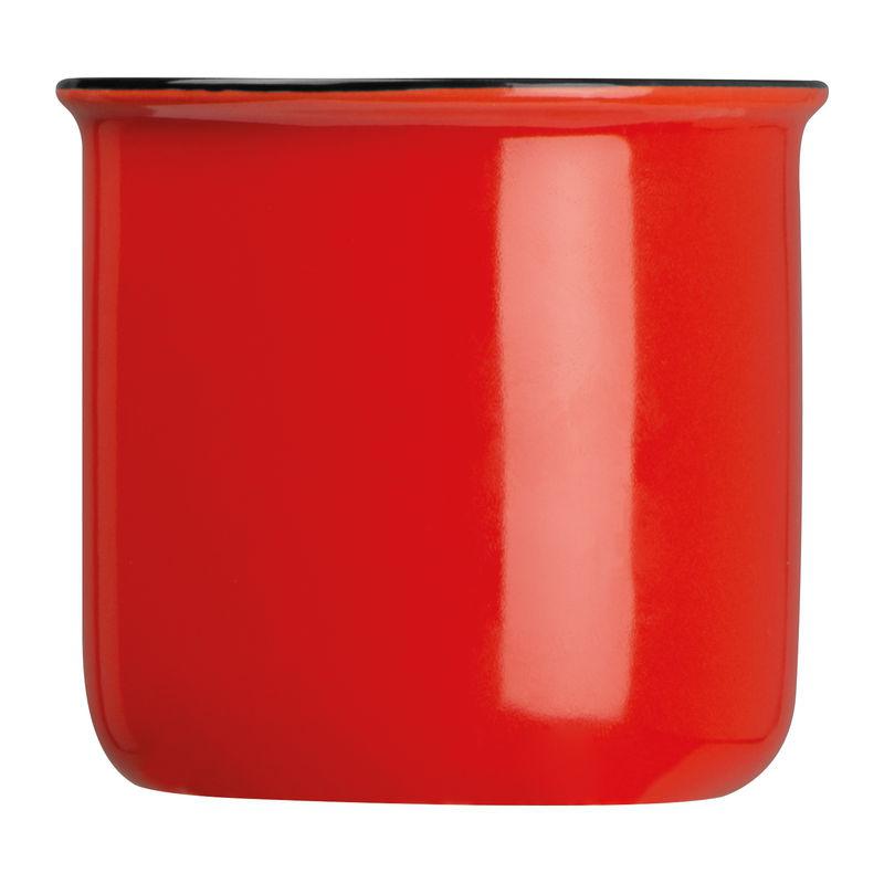 Cană ceramică 350 ml Retro Roșu