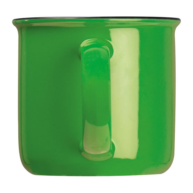 Cană ceramică 350 ml Retro Verde
