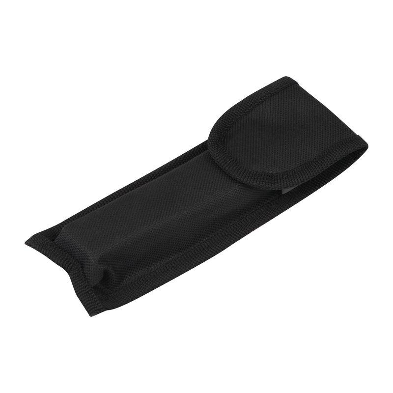 Briceag multifuncţional în husă neagră Negru