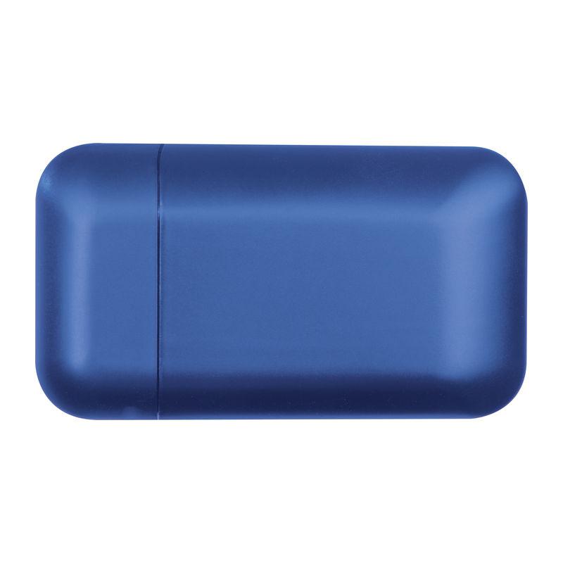 Brichetă din plastic mat cu încărcare USB Orion Navy Blue