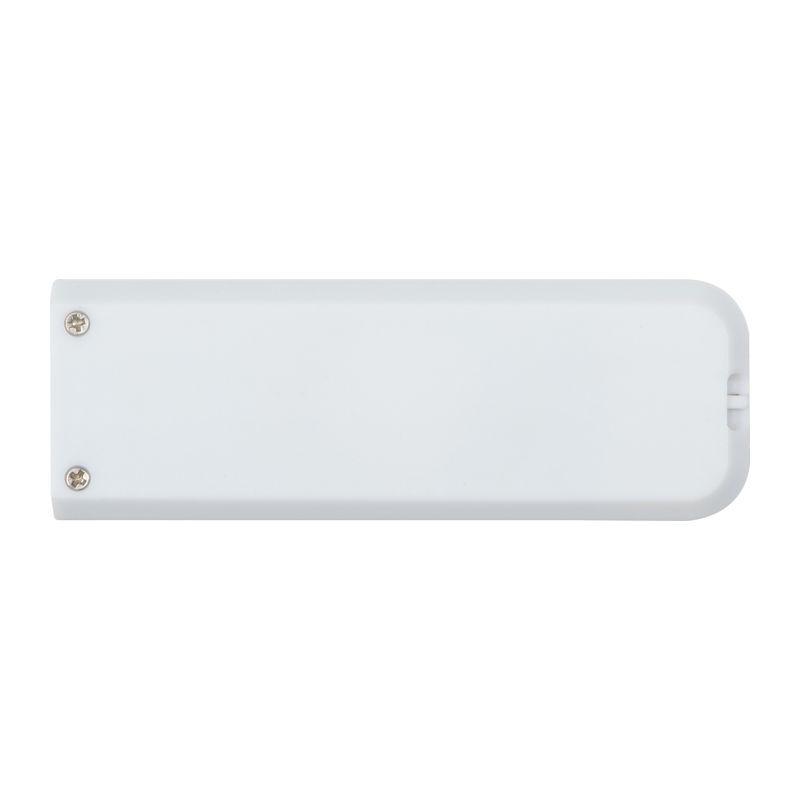 Brichetă din plastic cu încărcare USB Alb