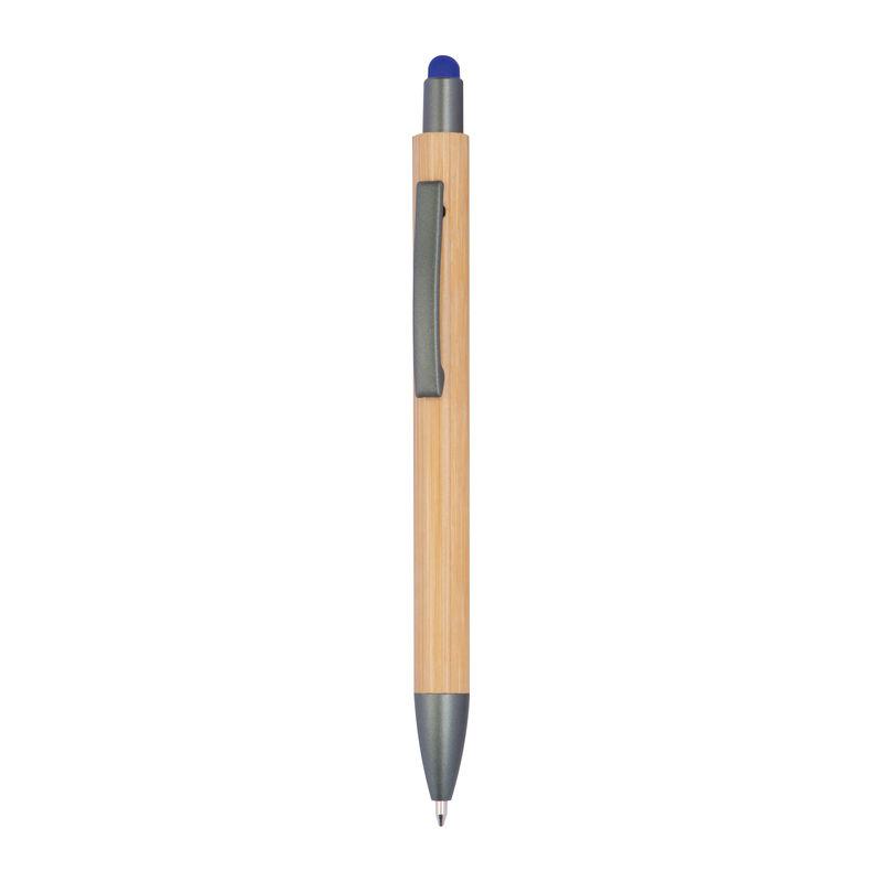 Touchpen din bambus Albastru