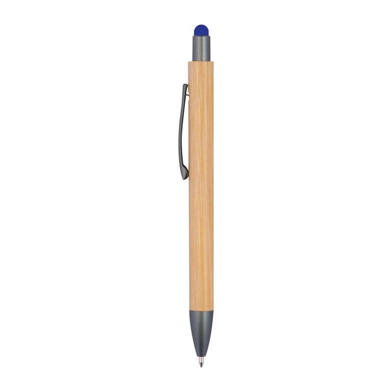 Touchpen din bambus Albastru