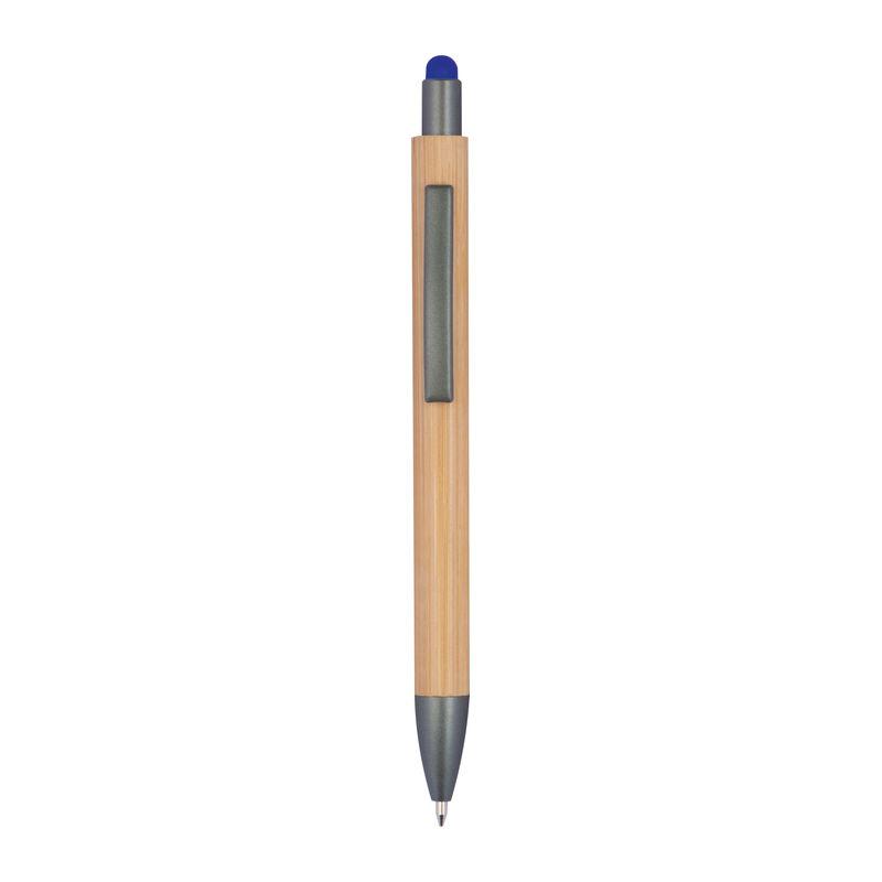 Touchpen din bambus Albastru